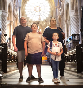 Family fun at Durham Cathedral