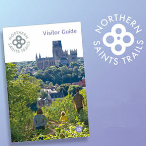 Front cover of Northern Saints Trails Visitor Guide