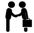 handshaking icon