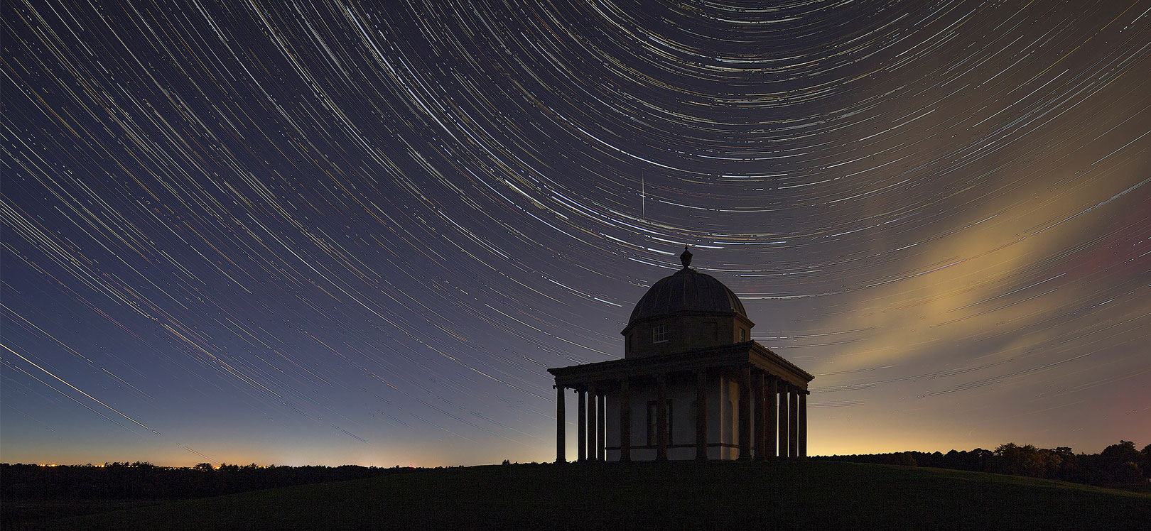 Dark skies at Hardwick Park