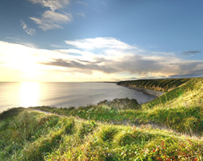 Durham Coast at sunrise