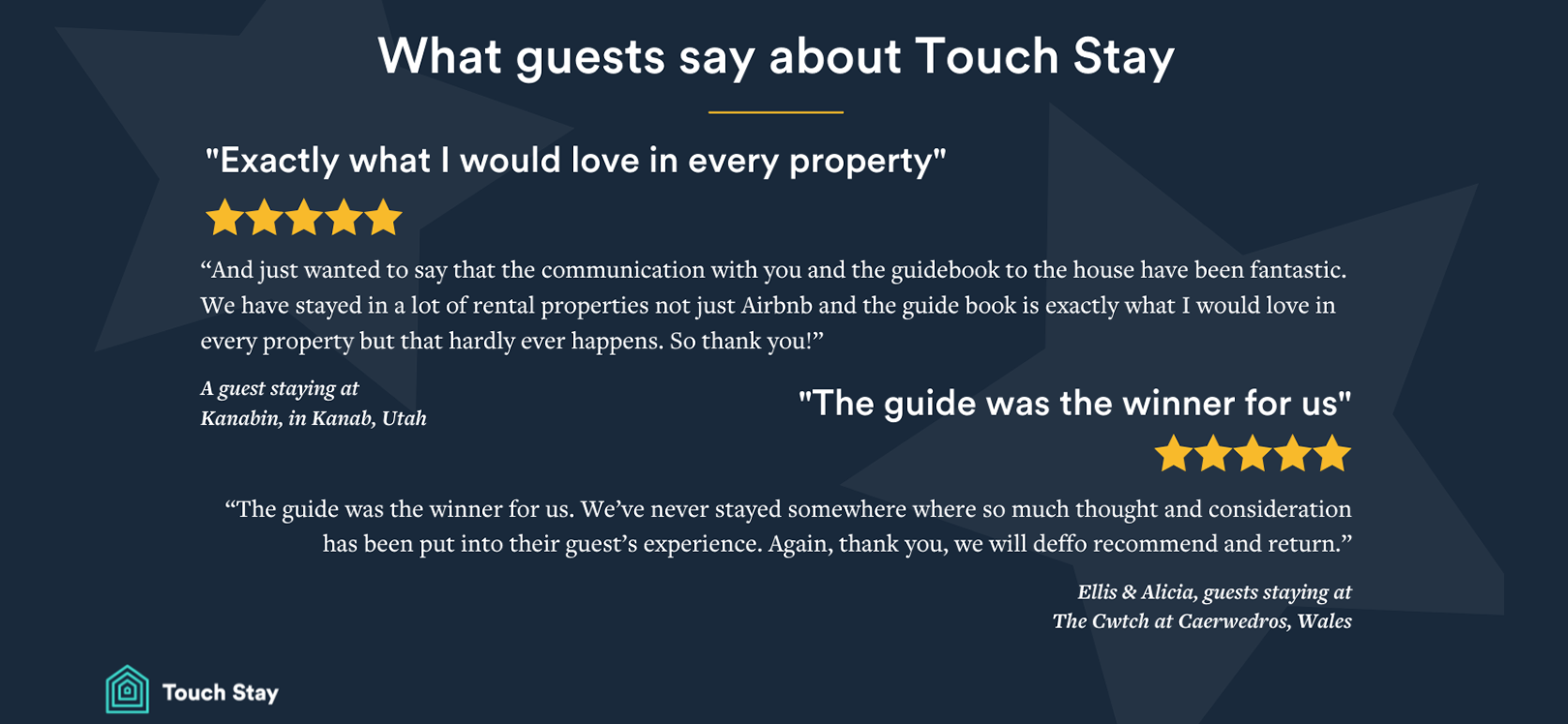 Information on Touch Stay