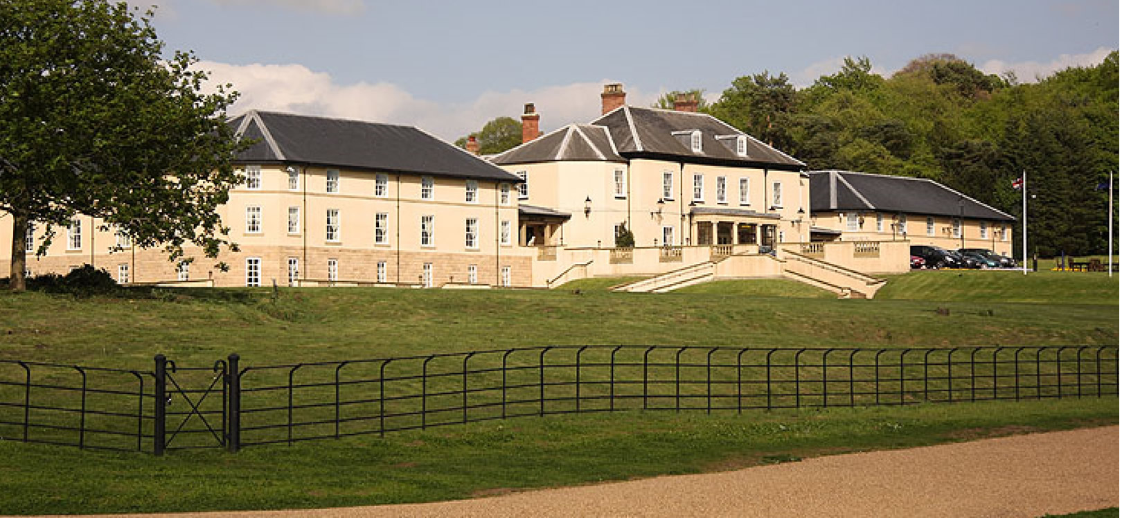 Exterior of Hardwick Hall Hotel