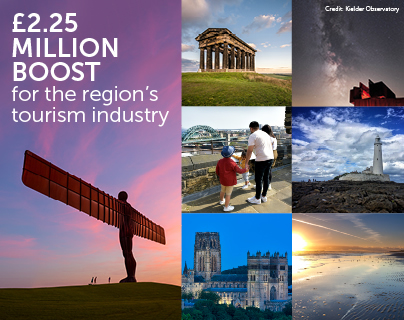 £2.25 Million Boost for the Region's Tourism Industry