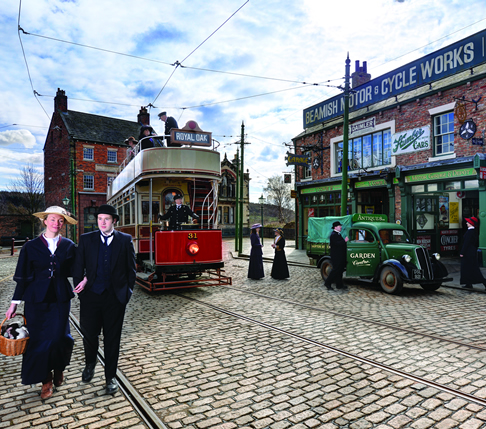 People volunteering at Beamish