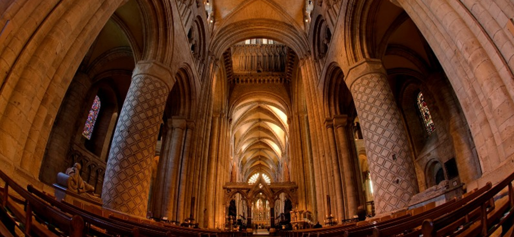 Interior of Durham Cathedral