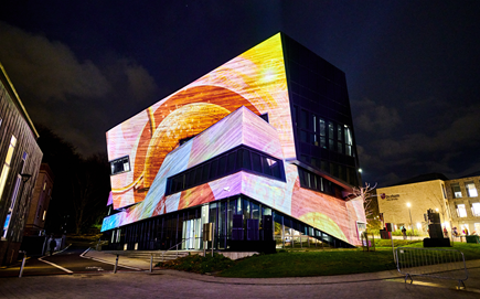 Durham University building at Lumiere