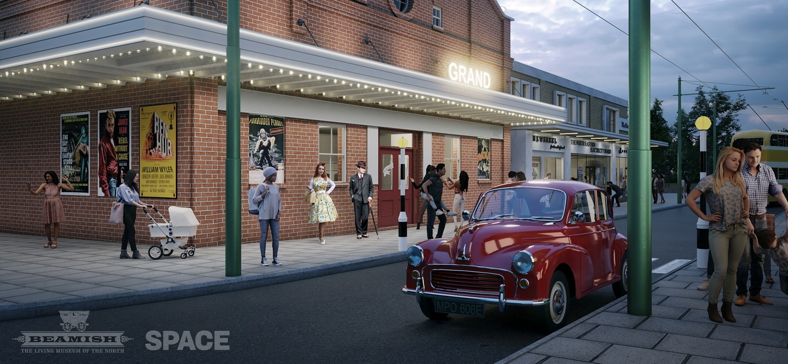 Beamish 1950's Town