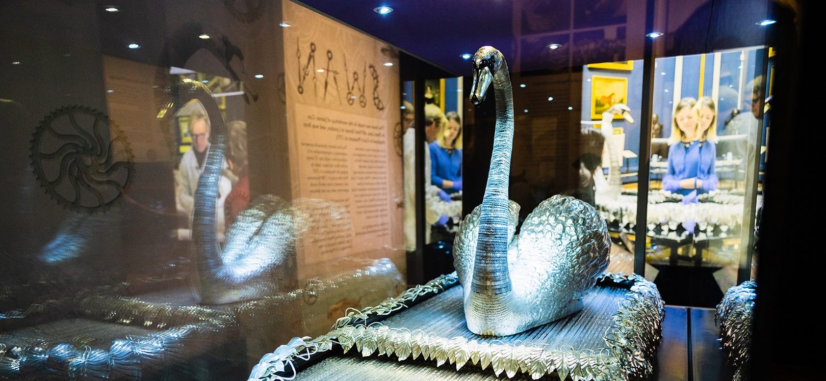 Silver Swan at Bowes Museum