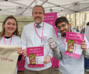Durham City hosts UK launch of innovative litter app