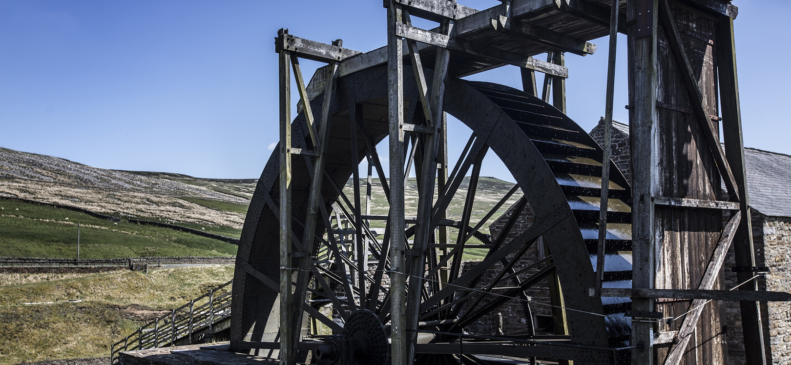 The wheel at Killhope museum