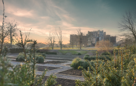 First stage of historic walled garden remodelling nearing completion at Raby Castle