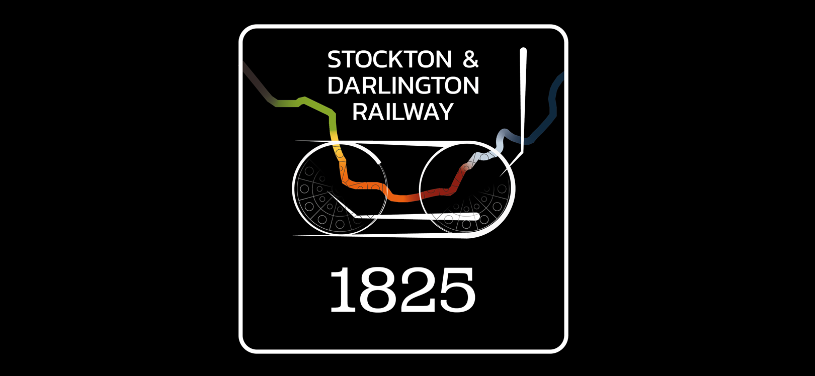 Stockton and Darlington Railway 1825 logo