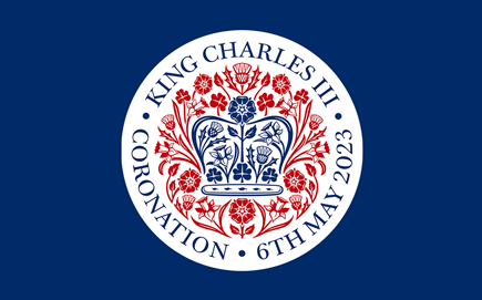 King Charles coronation logo