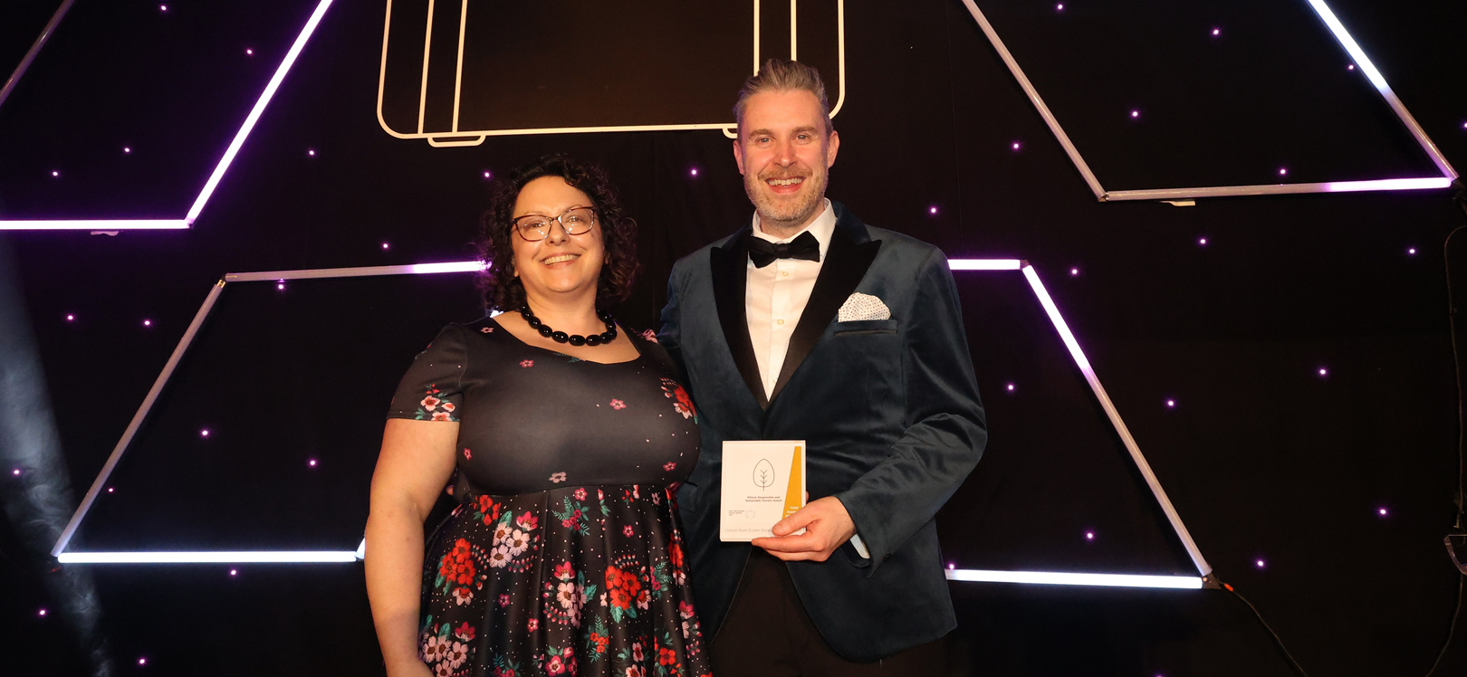 People receiving awards at The North East Tourism Awards