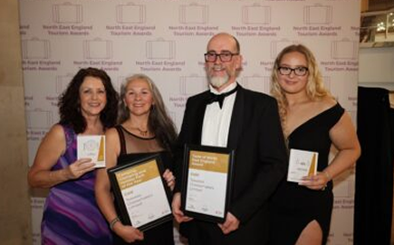 Durham strikes gold at the North East England Tourism Awards