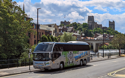 New coach drop-off provision enhances Durham City's group travel experience
