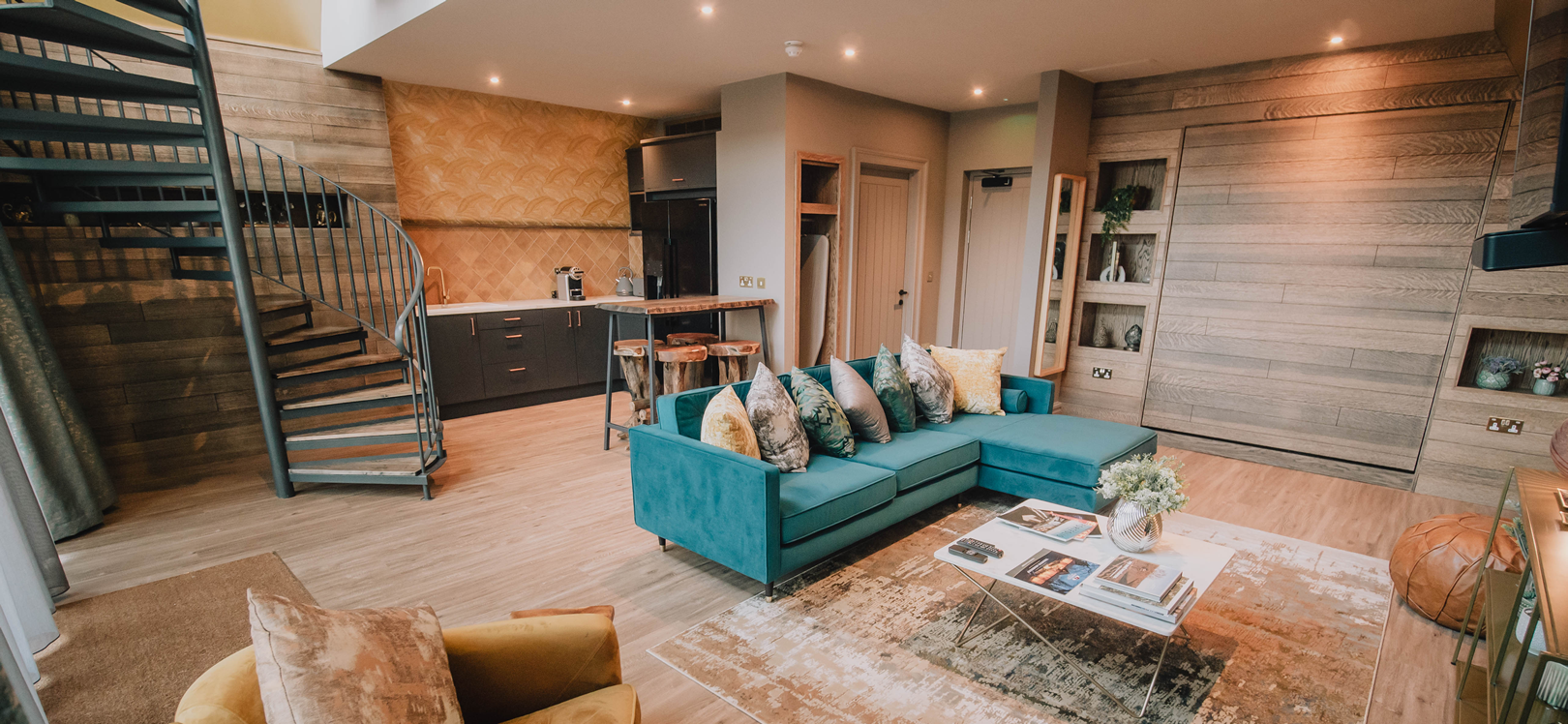 Interior of the Treehouses at Ramside Hall Hotel, Golf and Spa