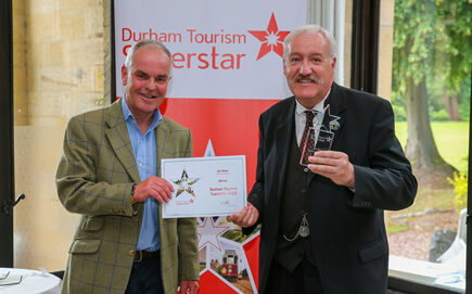 Penny farthing riding TikTok sensation crowned Durham Tourism Superstar 2023