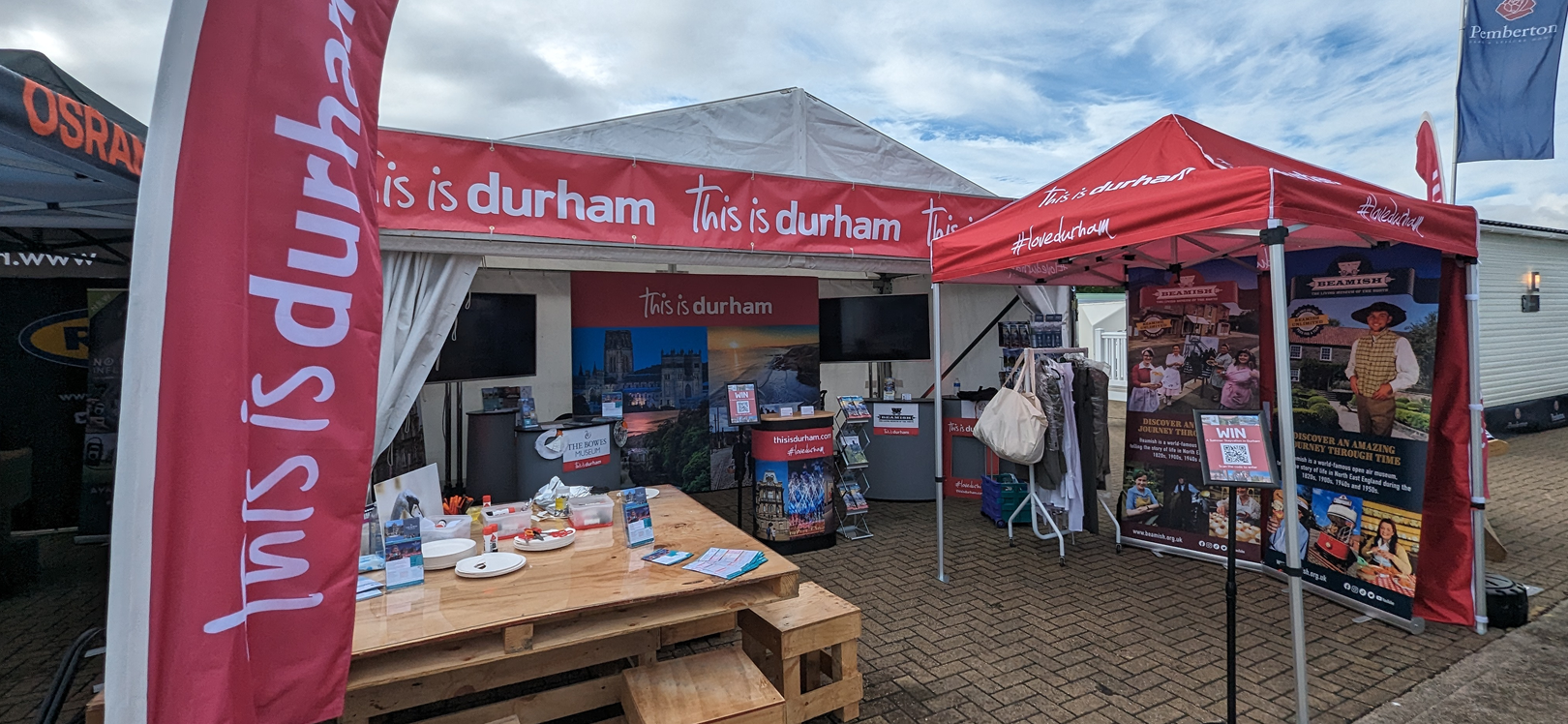 thisisdurham.com stand at the Great Yorkshire Show
