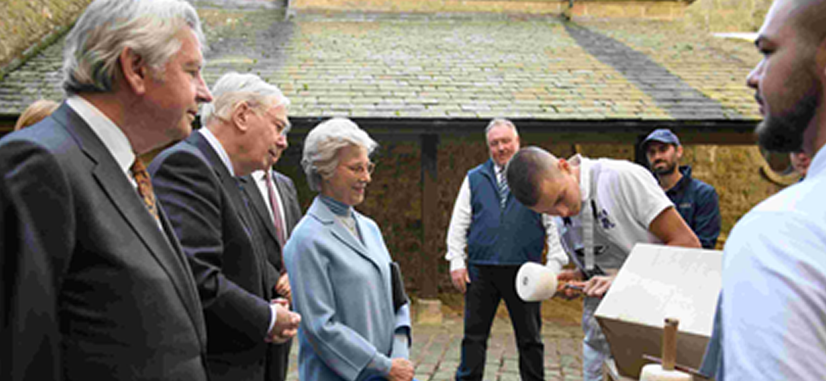 The Duke and Duchess of Gloucester