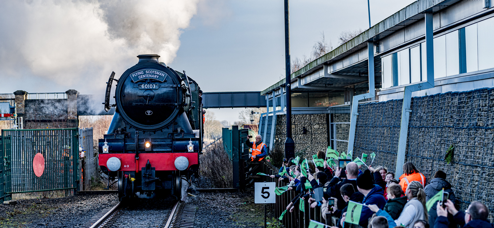 The Flying Scotsman at Locomotion