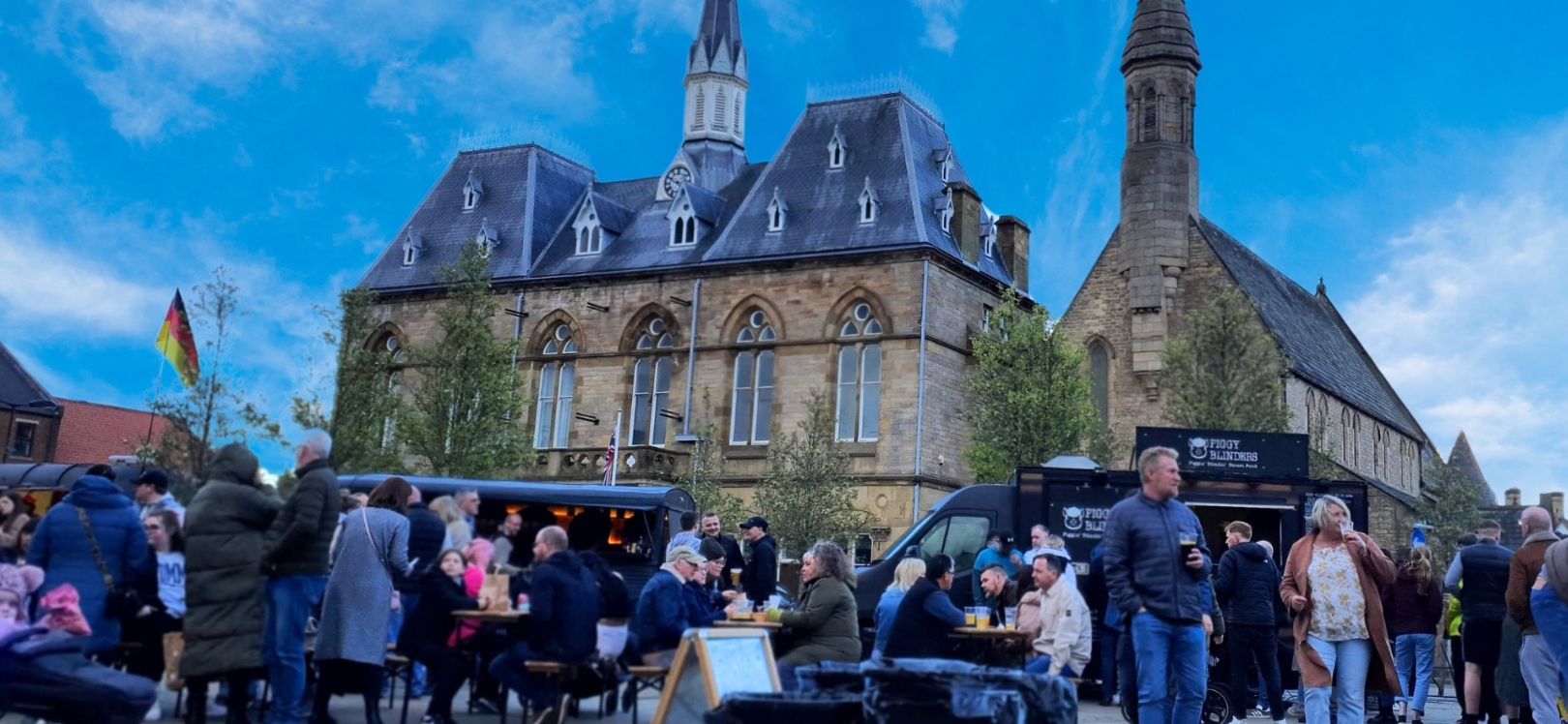 previous Baccanalia market event held at Bishop Auckland