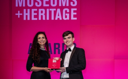Beamish celebrates national Visitor Welcome Award!