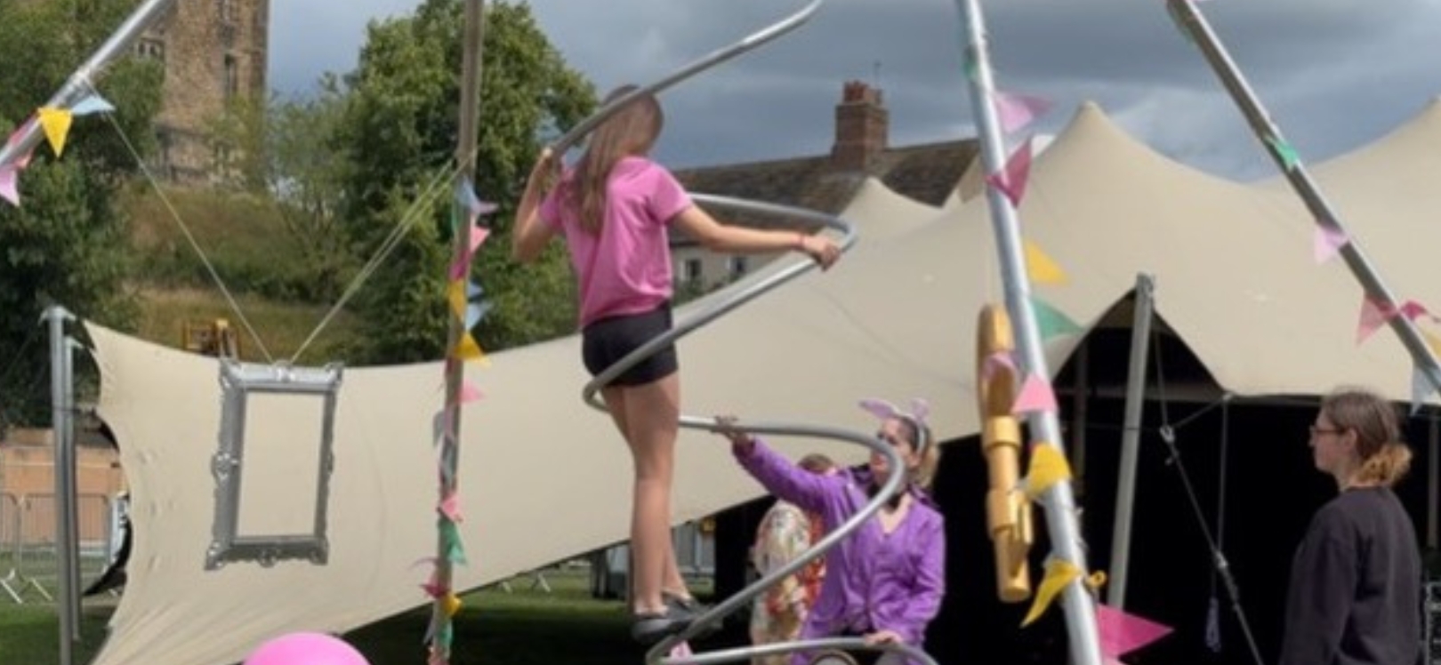 People performing at The Durham Fringe Festival
