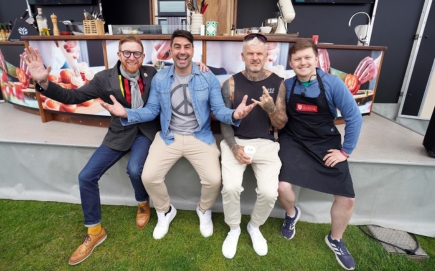 Paul Young, Chris Bavin, Matt Pritchard and John Smalley
