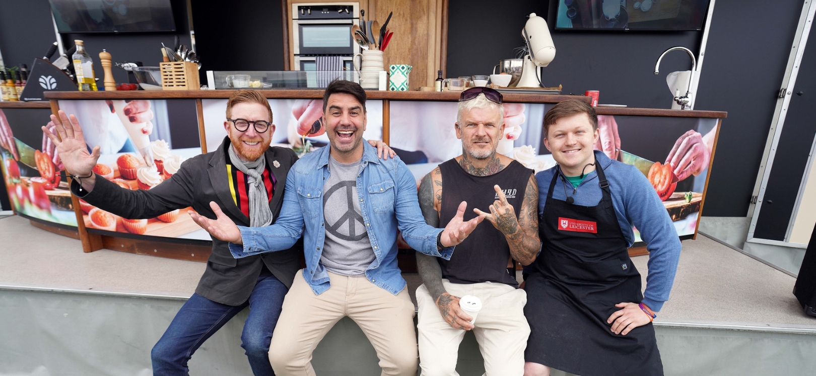 Paul Young, Chris Bavin, Matt Pritchard and John Smalley