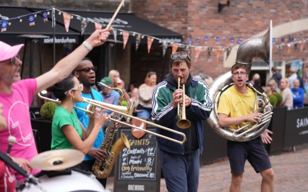 Durham Brass Festival announces dates for Streets of Brass Weekend, additional line-up including Radio 4 Loose Ends, Brass Tea Dance, Pet Snake, and Brass Boat Cruises