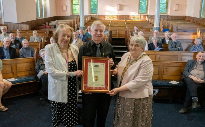 Highest civic honour awarded to Weardale volunteers
