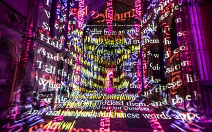 Luxmuralis returns to Durham Cathedral as part of Magna Carta and the North exhibition