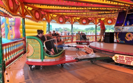  Vintage fairground ride returns to North East England for the first time since the 1960s